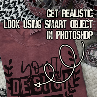 Comfort Colors Brick High Quality PSD File with Smart Object Mock-up