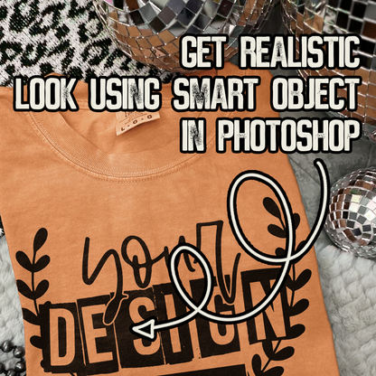 Comfort Colors Burnt Orange High Quality PSD File with Smart Object Mock-up