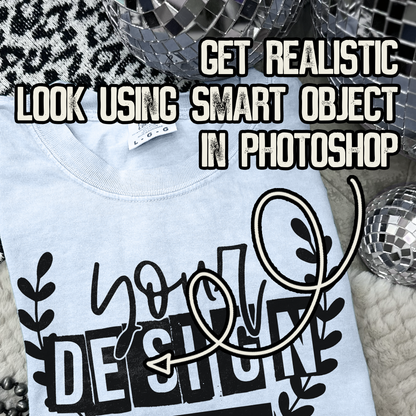 Comfort Colors Chambray High Quality PSD File with Smart Object Mock-up