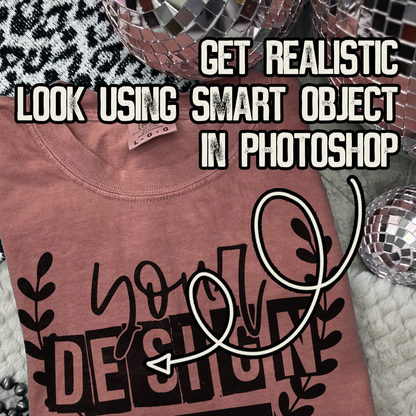 Comfort Colors Cumin High Quality PSD File with Smart Object Mock-up