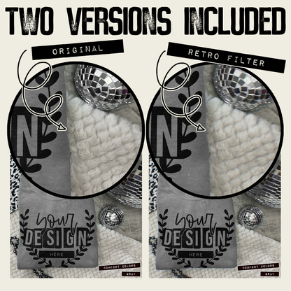 Comfort Colors Gray High Quality JPG File Mock-up