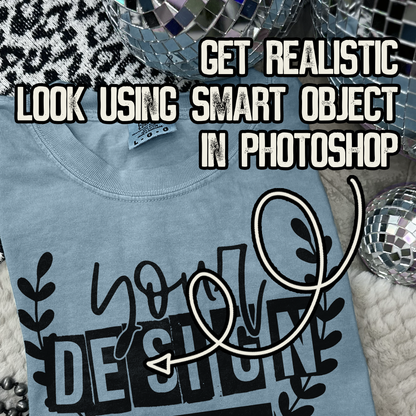 Comfort Colors Ice Blue High Quality PSD File with Smart Object Mock-up