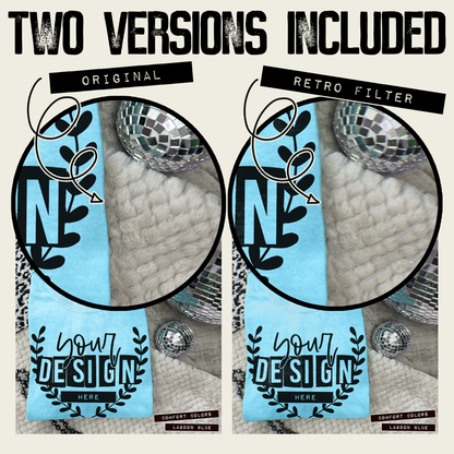 Comfort Colors Lagoon Blue High Quality JPG File Mock-up