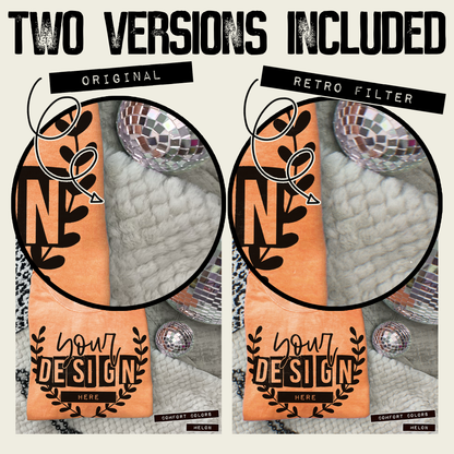 Comfort Colors Melon High Quality JPG File Mock-up