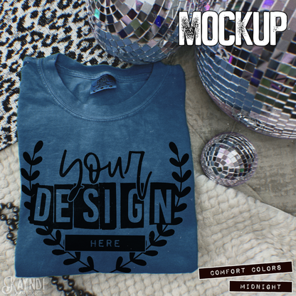 Comfort Colors Midnight High Quality JPG File Mock-up