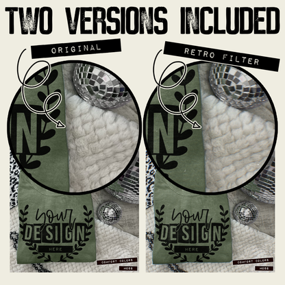 Comfort Colors Moss High Quality JPG File Mock-up