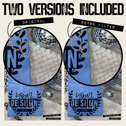 Comfort Colors Mystic Blue High Quality JPG File Mock-up