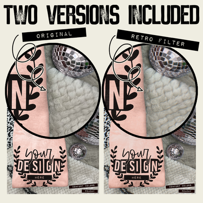 Comfort Colors Peachy High Quality JPG File Mock-up