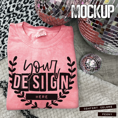 Comfort Colors Peony High Quality JPG File Mock-up