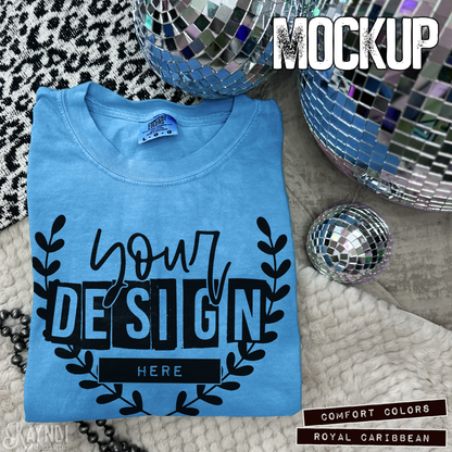 Comfort Colors Royal Caribbean High Quality JPG File Mock-up