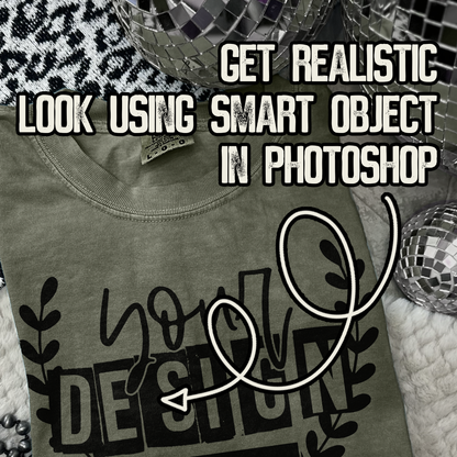 Comfort Colors Sage High Quality PSD File with Smart Object Mock-up