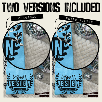 Comfort Colors Sapphire High Quality JPG File Mock-up