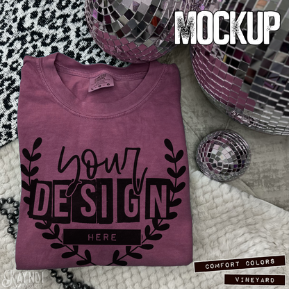 Comfort Colors Vineyard High Quality JPG File Mock-up