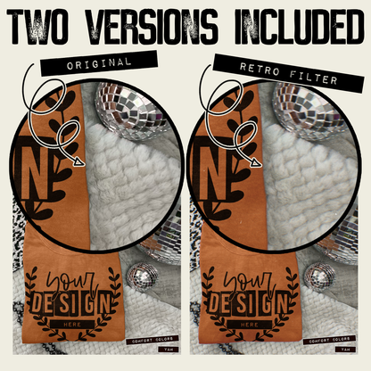 Comfort Colors Yam High Quality PSD File with Smart Object Mock-up