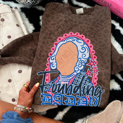 Founding Daddy Design PNG Digital Download Sublimation DTF Print Ready