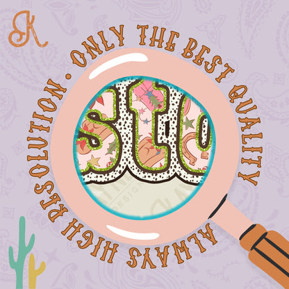 Custom Nickname Cowgirl Christmas Design Sublimation Design PNG Digital Download Printable Glitter Cheerleader Mama Mini Pink Cowgirl Boots Western Cowboy Hat