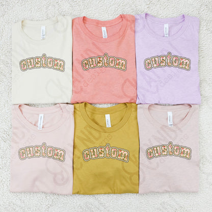 Custom Nickname Cowgirl Christmas Design Sublimation Design PNG Digital Download Printable Glitter Cheerleader Mama Mini Pink Cowgirl Boots Western Cowboy Hat