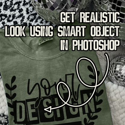 Comfort Colors Hemp High Quality PSD File with Smart Object Mock-up