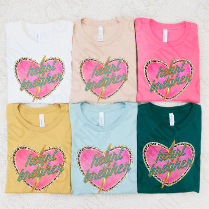 Heart Breaker Sublimation Design PNG Digital Download Printable Vintage Valentines