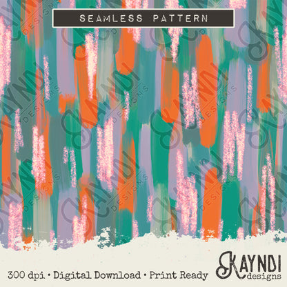 Brushstrokes 3 Seamless Sparkle Pattern Sublimation Design PNG Digital Download Printable Seamless Paper Brush