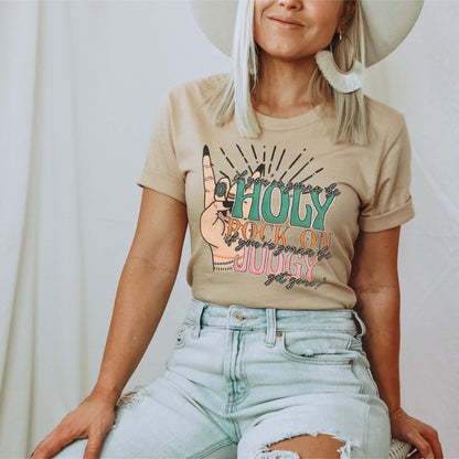 If You're Gonna Be Holy Rock On If You're Gonna be Judgy Get Gone Sublimation Design PNG Digital Download Printable Western Country Rodeo