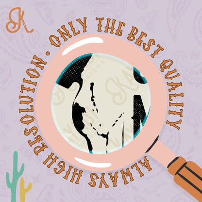 Blame It On My Wild Heart Sublimation Design PNG Digital Download Printable Western Single Color Rodeo Steer Skull Bull He'd Cowboy Cowgirl