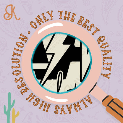 Pray All Day On It Through It Over It Single Color 1 Sublimation Design PNG Digital Download Printable Grunge Lightning Bolt Christian Mama