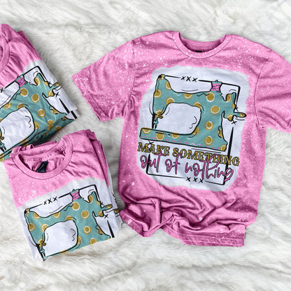 Make Something out of nothing Sublimation PNG, Digital Download, Printable Crafter, Vibrant, DIY Craft Design