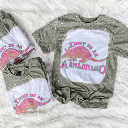 Don't be an Armadillho Sublimation PNG, Digital Download, Printable Western, Humor-Based Art, Vibrant, DIY Craft Design