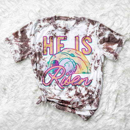 He is Risen Sublimation PNG, Digital Download, Printable Christian, Faith Based Art, DIY Craft Design