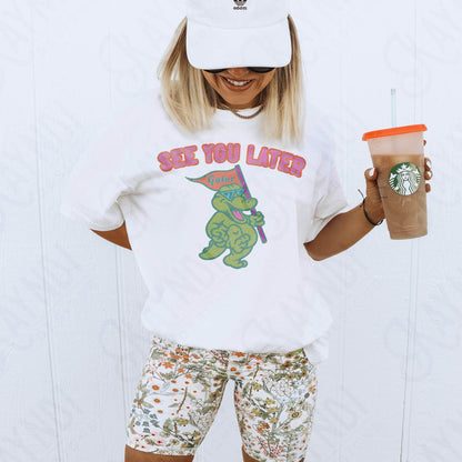 See You Later Gator Sublimation PNG, Digital Download, Printable Alligator, Funny Humor, DIY Craft Design
