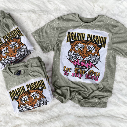 Roarin' Passion for The One & only King Sublimation PNG, Digital Download, Printable Christian, Faith Based Art, DIY Craft Design