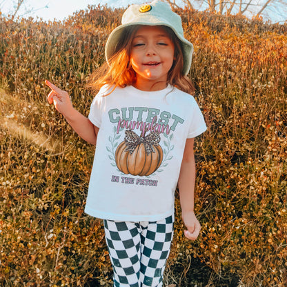 Cutest Pumpkin in the Patch Sublimation Design PNG Digital Download Printable Jack O Lanterns Fall Country Sunflower Halloween Harvest Festivalngs