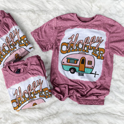 Happy Camper Sublimation Design PNG Digital Download Printable