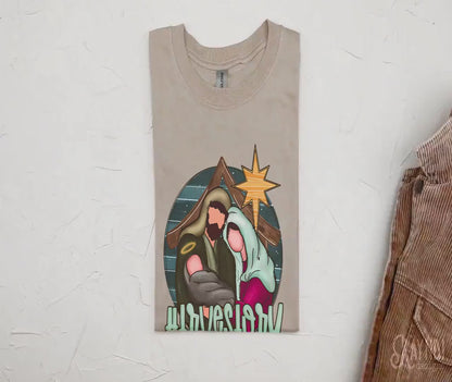 True Story Nativity Sublimation Design PNG Digital Download Printable Mary Joseph Baby Jesus Christian Christmas the Reason for the Season