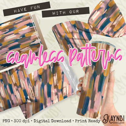 Brushstrokes 4 Seamless Sparkle Pattern Sublimation Design PNG Digital Download Printable Seamless Paper Brush