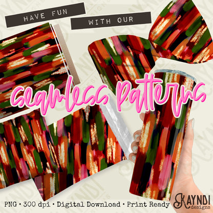 Brushstrokes 8 Seamless Sparkle Pattern Sublimation Design PNG Digital Download Printable Seamless Paper Brush