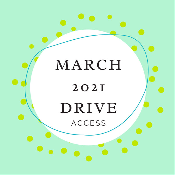 March 2021  Drive Access Sublimation Designs PNG Digital Downloads