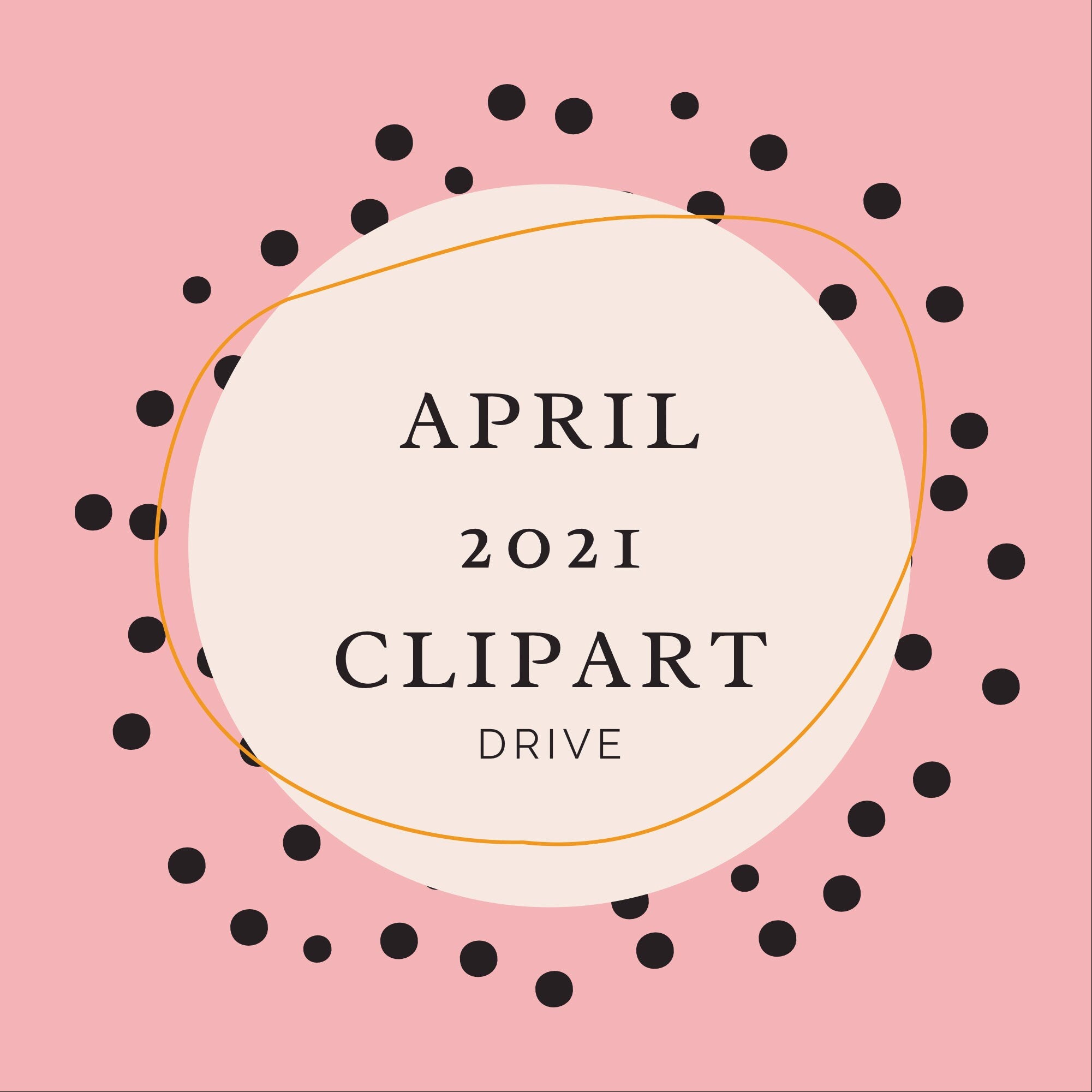 KayndiDesigns April 2021 Clipart Drive Access