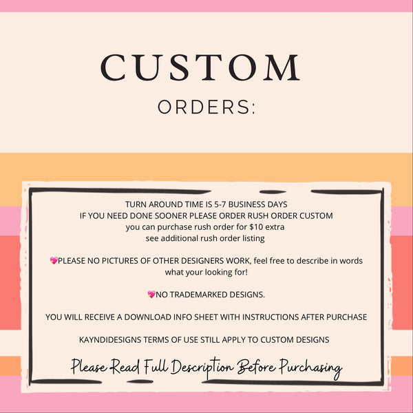 Custom Sublimation Design PNG Digital Download Printable