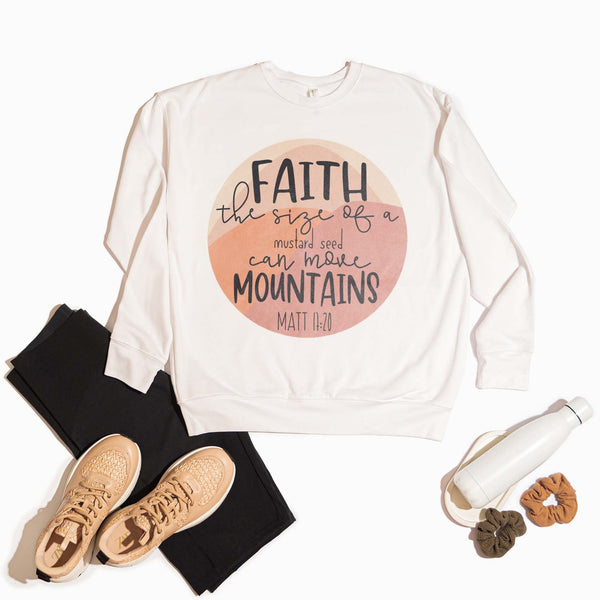 Mustard Seed Sublimation Design PNG Digital Download Printable Faith the Size of a Mustard Seed Can Move Mountains Christian Jesus Religious
