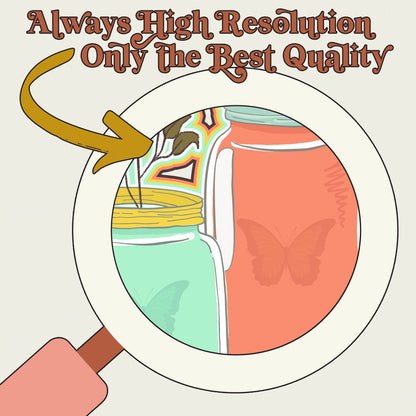 Vintage Soul Sublimation Design PNG Digital Download Printable Mason Jars Flowers Canning Retro Farm Life Farmer Country Southern Garden