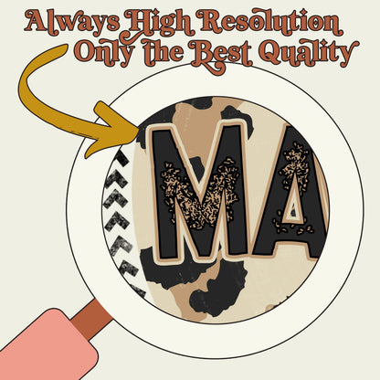 Mawmaw Sublimation Design PNG Digital Download Printable Leopard Mothers Day Mama Mini Cheetah Mom Momma Aunt Grandma Granddaughter Niece