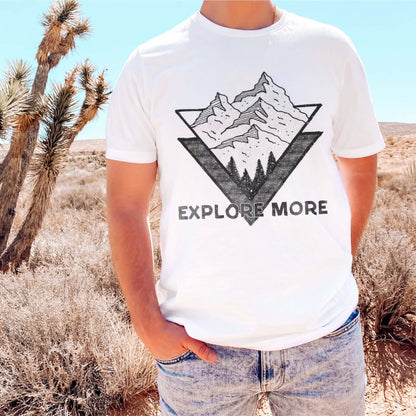 Explore More Sublimation Design PNG Digital Download Printable Single Color Mens Adventure Mountain Manly Guys Boys Fathers Day Outdoors