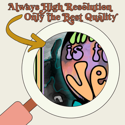 My Fortune is Found in Jesus Sublimation Design PNG Digital Download Printable Christian Halloween Spooky Mama Retro Groovy Crystal Ball