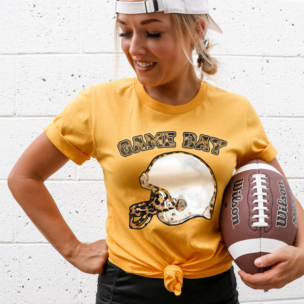 Game Day Sublimation Design PNG Digital Download Printable Football Mama Leopard Cheetah Mom Cheerleader Touchdown Boys of Fall Ball Season