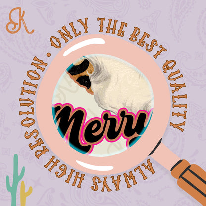 Merry Christmas Texas Retro Sant Sublimation Design PNG Digital Download Printable Pink Santa Claus Hat Leopard Cheetah Vintage Holly Jolly