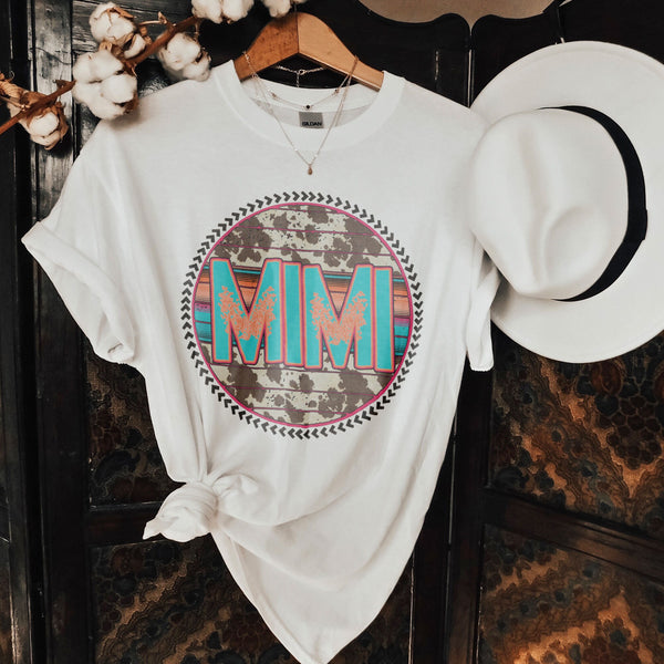 Mimi Leopard Serape Sublimation Design PNG Digital Download Printable Leopard Mothers Day Mama Mini Cheetah Mom Momma Western Cow Print