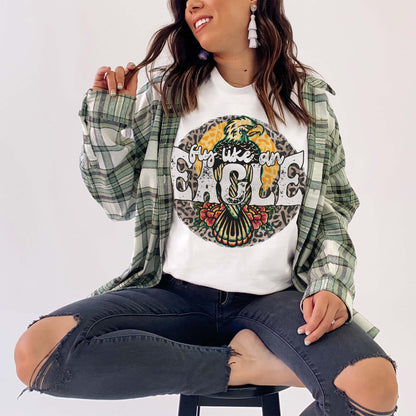 Fly Like an Eagle Sublimation Design PNG Digital Download Printable Retro Vintage Leopard 90s Music Band Rock Grunge Tattoo Bird 80s