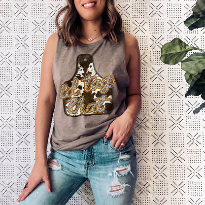 I'd Tag That Sublimation Design PNG Digital Download Printable